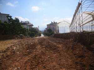 Alanya Belediyesi’nden Oba ve  Karakocalı’da yol çalışması