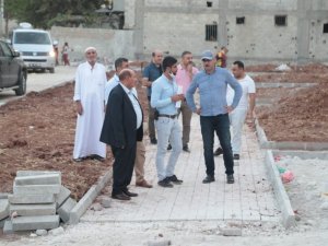 Başkan Kuş  yeni park çalışmasını inceledi