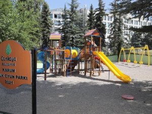 Karum Çocuk Parkı yeni haliyle Çankayalı miniklerle buluştu