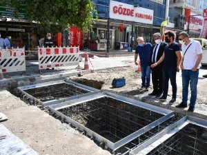 Sağduyu ve Dereboyu Caddesi’ndeki altyapı çalışmalarında sona gelindi