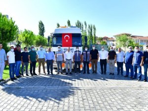 Başkan Çınar, ateş kahramanlarını ziyaret etti