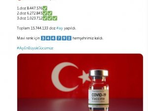 İstanbul Valisi Ali Yerlikaya: ”Mavi renk için 344 bin 792 hemşehrimiz kaldı"