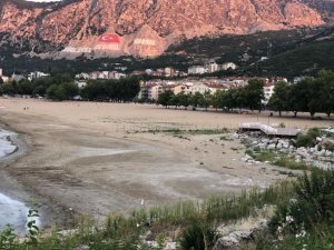 Eğirdir Gölü her yıl çekiliyor