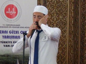 Van’da Ezanı güzel okuma yarışması Türkiye finali yapıldı