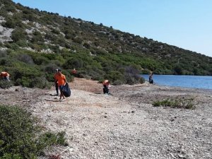 Milli Parkta temizlik seferberliği