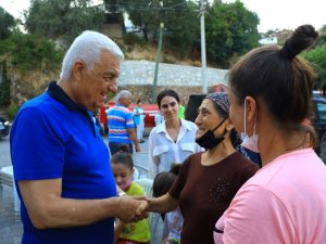 Büyükşehirden yangın mağdurlarına hayvan ve kovan desteği