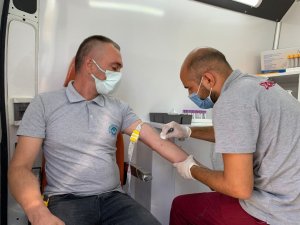 Odunpazarı Belediyesi personeline sağlık taraması