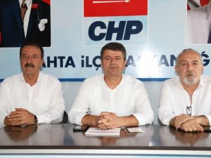 CHP Kahta İlçe Başkanı Celayer basın toplantısı düzenledi