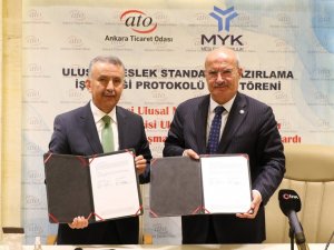 ATO, 3 farklı mesleğin standardının hazırlanması için Mesleki Yeterlilik Kurumu ile masaya oturdu