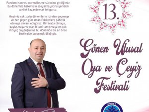 Gönen Oya Festivaline hazır