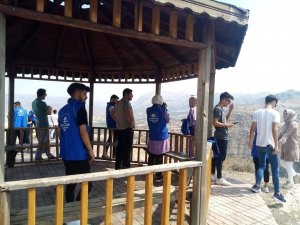 Nemrut Dağı Milli Parkı’nda gençler temizlik yaptı