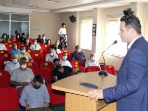 Yüz yüze eğitim öncesi müdürler toplantısı