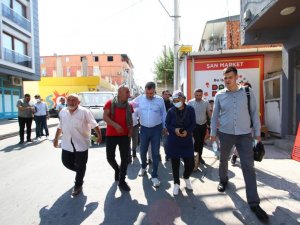 Başkan Sandal, Cengizhan ve Çiçek Mahallesi’ni ziyaret etti, sorunları dinledi