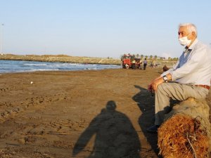 O tomruklar Samsun sahillerinde: 200 km sürüklendiler