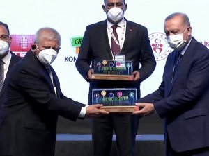 Cumhurbaşkanı Erdoğan’dan Amasya Belediyesi’ne ödül