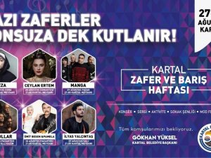 Kartal Belediyesi’nden Zafer Bayramı’na özel dev organizasyon