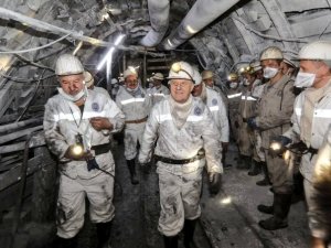 Vali Tutulmaz ocağa indi, incelemelerde bulundu