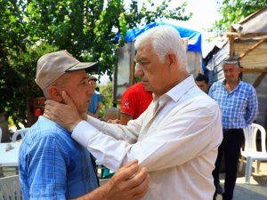 Başkan Gürün, Köyceğiz’de yanan sahalarda incelemelerde bulundu