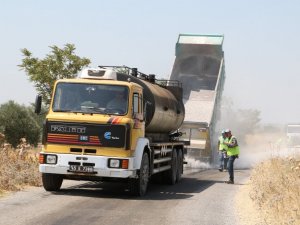 Kırsalda yol çalışmaları hız kesmiyor