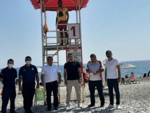 Kumluca’da yüzme alanları denetlendi