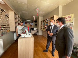 MHP İl Başkanı Karataş esnafla bir araya gelmeye devam ediyor