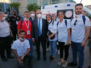 Diyarbakır AFAD gönülleri Ankara’dan döndü