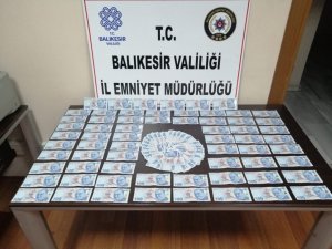 Balıkesir’de sahte para operasyonu