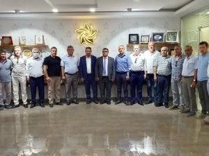 Milletvekili Posacı, Nazilli Ticaret Odası Başkanı yöneticileri ile görüştü