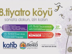 Geleneksel “Tiyatro Köyü” buluşması Atakum’da