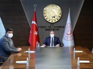 Kahramankazan Belediye Başkanı Oğuz’dan Bakan Varank’a ziyaret