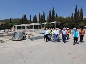 Menteşe Kent Meydanının yüzde 83’ü tamamlandı