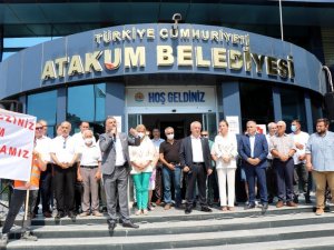 Atakum Belediyesi’nin banka hesaplarına koyulan hacze tepki