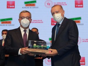 Cumhurbaşkanı Erdoğan’dan Kahramanmaraş’a ödül
