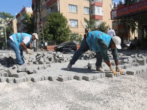 Haliliye’de üst yapı çalışması