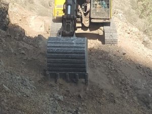 Şenoba Belediyesinden yol yapım çalışmaları