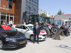Mucur Belediyesi araç parkını güçlendirdi