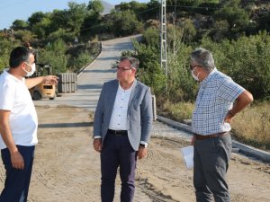 Hacılar Belediyesi’nden Erciyes Mahallesi’nde 15 bin metrekare kilitli parke çalışması