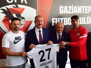 Adalet Bakanı Gül’den Gaziantep Futbol Kulübüne ziyaret