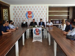 Başkan Beyoğlu GGC yönetimi ile bir araya geldi