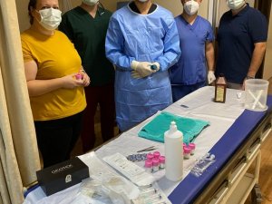 Hastanede ilk defa prostat biyopsisi yapıldı