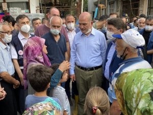 Bakan Soylu, selin en çok etkilediği Zafer köyünde