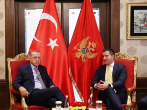 Cumhurbaşkanı Erdoğan, Karadağ Parlamento Başkanı Beçiç’i kabul etti