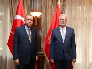 Cumhurbaşkanı Erdoğan, Karadağ Başbakanı Krivokapiç’i kabul etti