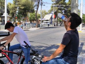 Şanlıurfa’da sıcak hava ve nem bunaltıyor
