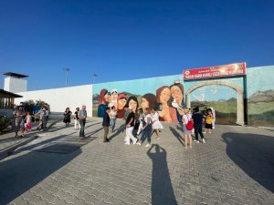 Başkan Özyiğit, ‘Duvarları Aşan Özgürlük’ projesini inceledi