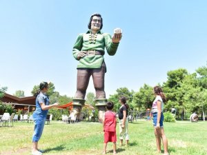 Tek Sarnıç Kent Parkı çocukların gözdesi