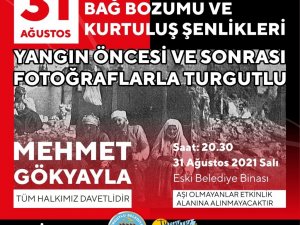 Yangın öncesi ve sonrasında fotoğraflarla Turgutlu tarihi anlatılacak
