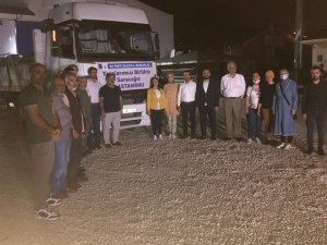 AK Parti Bilecik İl Başkanlığı Kastamonu’ya yardım tırı gönderdi