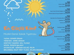 Turgutlu Belediyesinden çocuklara özel sokak tiyatrosu