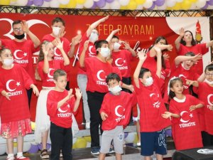 Kahramanmaraş’ta down sendromlu çocukların 30 Ağustos coşkusu